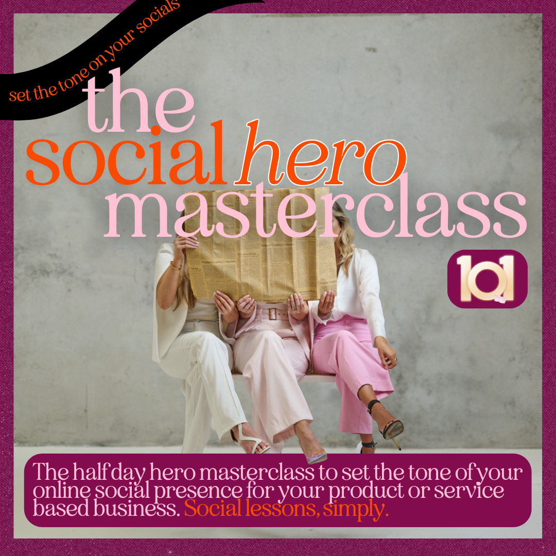 The Social Hero Masterclass